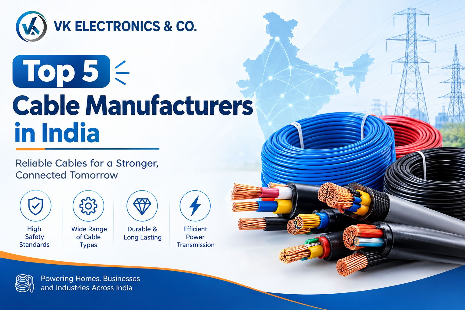 Top 5 Cable Manufacturers in India