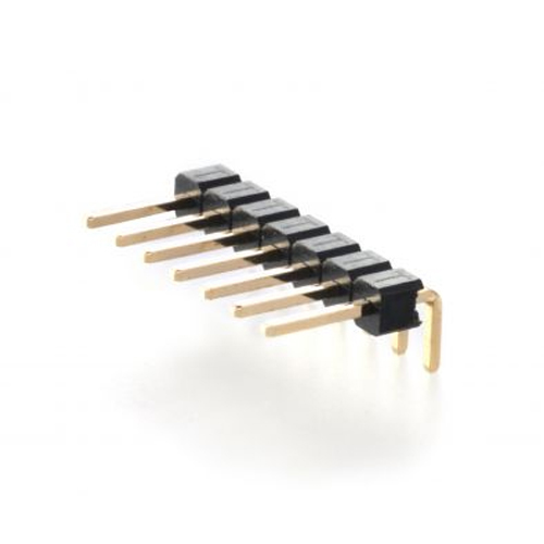 2.54mm PIN HEADER DIP 90° LOW PROFILE TYPE SINGLE ROW  Manufacturers in Delhi