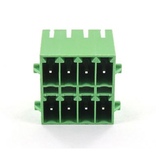 TERMINAL BLOCK PLUGGABLE RISING CLAMP TYPE DOUBLE DECK MALE Manufacturers in Delhi