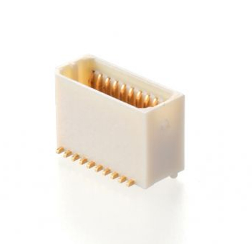 0.8mm BOARD TO BOARD M TYPE SINGLE SLOT SMT 180° WITH POST WITHOUT FITTING NAIL Manufacturers in Delhi
