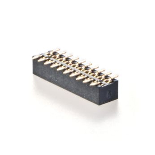 1.0X1.0mm FEMALE HEADER SMT 180° TOTAL HEIGHT=2.3mm DUAL ROW Manufacturers in Delhi
