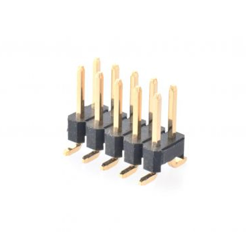 2.54mm PIN HEADER SMT 180° DUAL ROW Manufacturers in Delhi