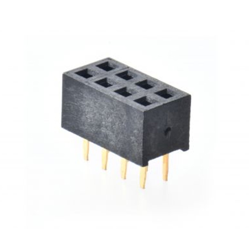2.0mm FEMALE HEADER DIP 180° DUAL ROW STANDARD TYPE Manufacturers in Delhi