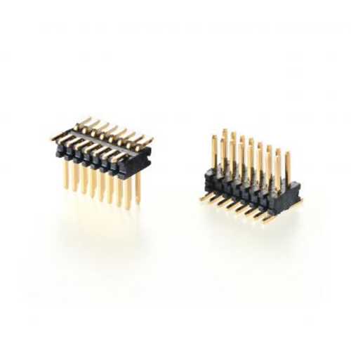 0.8X1.2mm PIN HEADER SMT 180° SMT HEIGHT=1.8mm DUAL ROW Manufacturers in Delhi