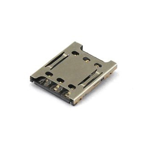 NANO SIM CONNECTOR FIXED COVER FULL SHELL TYPE 06P SMT 90° Manufacturers in Delhi