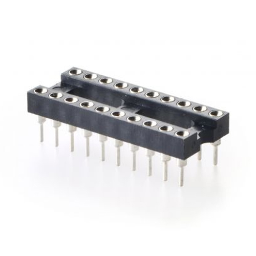 2.54mm SWISS ROUND PIN IC SOCKET Manufacturers in Delhi