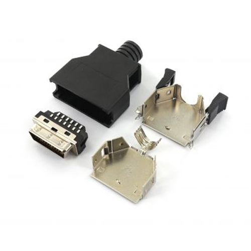 1.27mm SCSI PIN TYPE MALE PLASTIC HOOD TYPE Manufacturers in Delhi