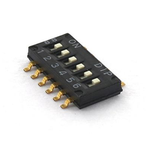 1.27mm DIP SWITCH SMT 180° SLIDE TYPE RECESSED ACTUATOR Manufacturers in Delhi