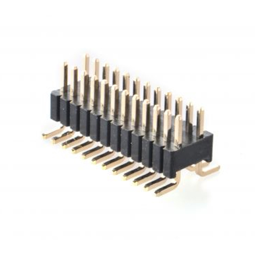 1.27X2.54mm PIN HEADER SMT 180° WITHOUT POST DUAL ROW Manufacturers in Delhi