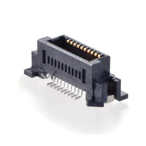 0.635mm BOARD TO BOARD SINGLE SLOT SMT 180° WITH POST WITH FITTING NAIL Manufacturers in Delhi