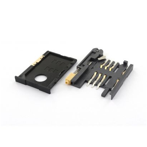 SIM CARD CABINET TYPE 06P SMT 90° WITH SWITCH Manufacturers in Delhi
