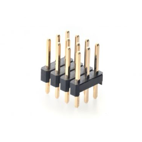 2.54mm PIN HEADER DIP 180° TRIPLE ROW Manufacturers in Delhi