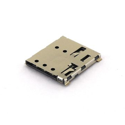 NANO SIM CONNECTOR PUSH PUSH TYPE 06PIN SMT 90° Manufacturers in Delhi